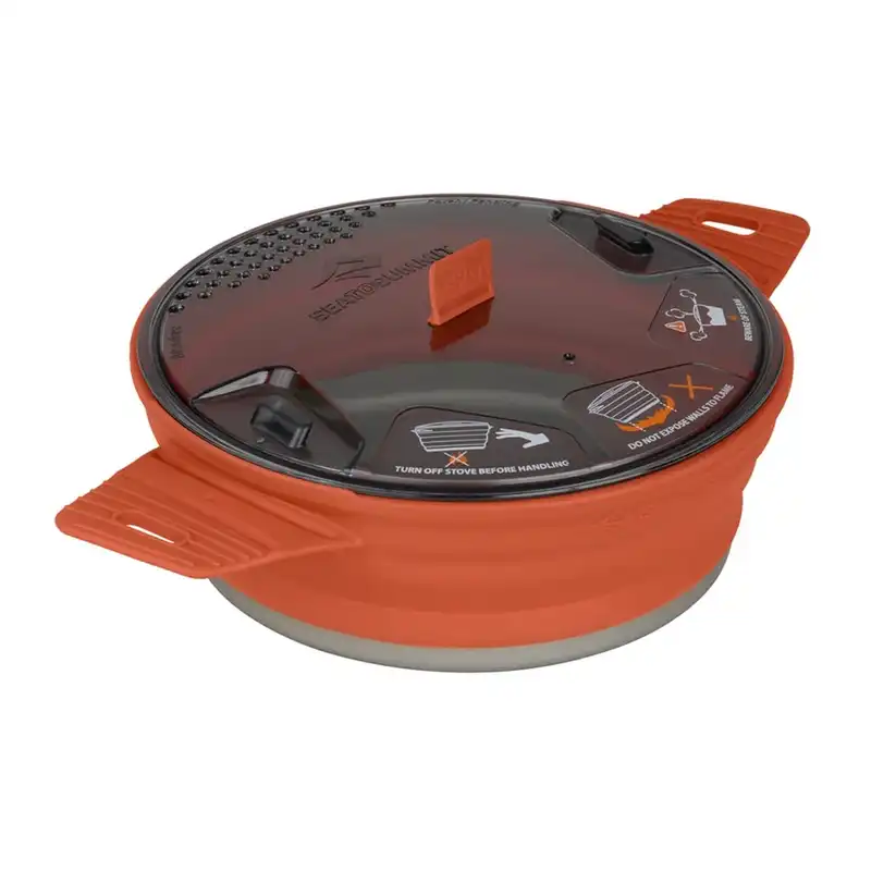 قابلمه تاشو سفری سی تو سامیت مدل X-Pot کد F2023 گنجایش 1.4 لیتر