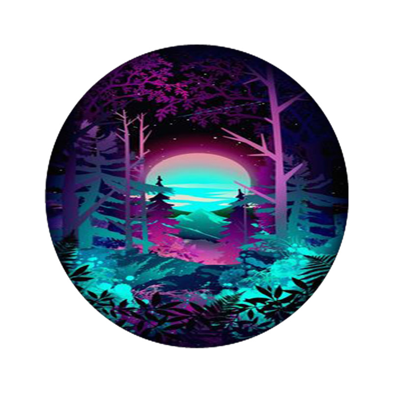 استیکر تزئینی موبایل مدل جنگل کد 4665