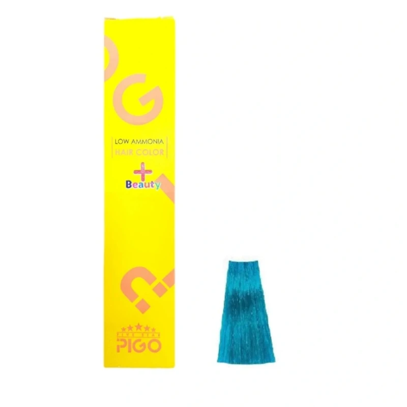 رنگ مو پیگو شماره Az.01 مدل پلاس بیوتی حجم‌ 105میلی لیتر رنگ آبی لاجوردی