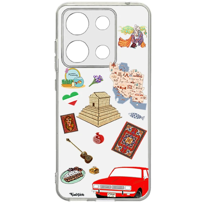 کاور طرح Iran مناسب برای گوشی موبایل شیائومی Note 13 Pro 4G