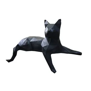 مجسمه مدل گربه گرافیکی