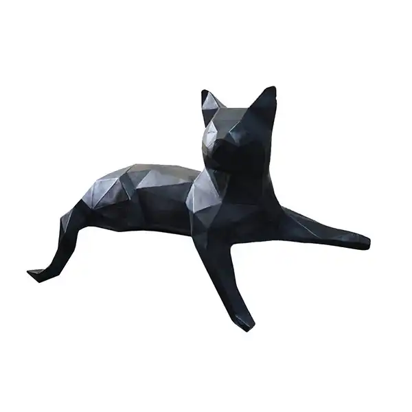 مجسمه مدل گربه گرافیکی