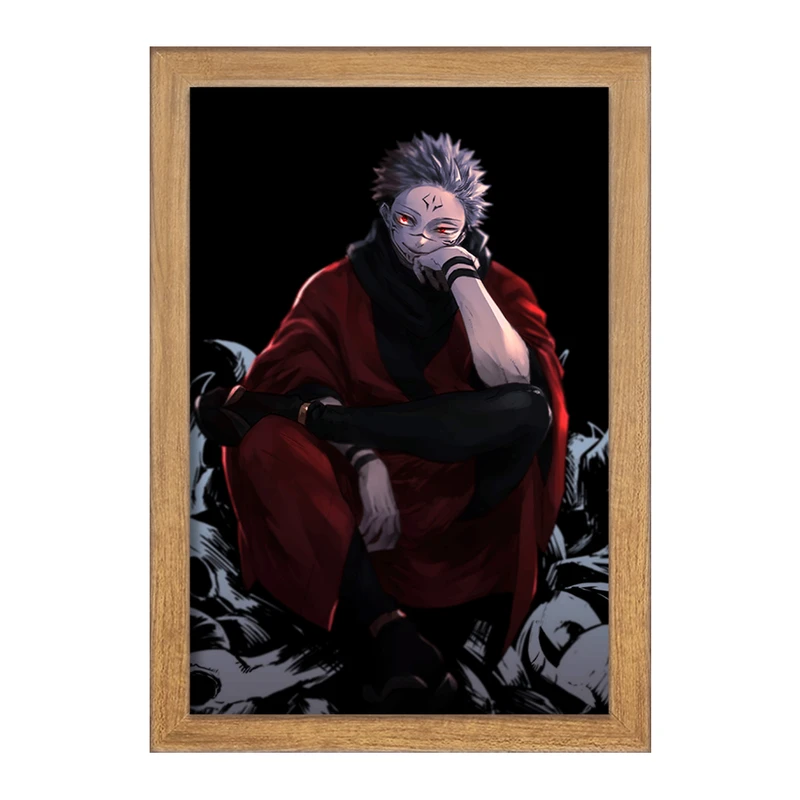 تابلو خندالو مدل ریومن سوکونا انیمه جوجوتسو کایزن  کد 11119