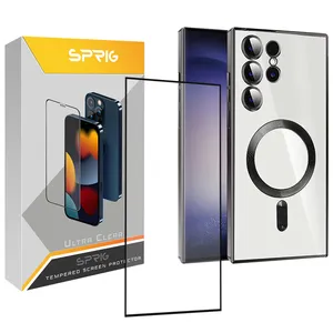 Sprig Magsafe-FU cover suitable for Samsung Galaxy S23 Ultra with screen protector