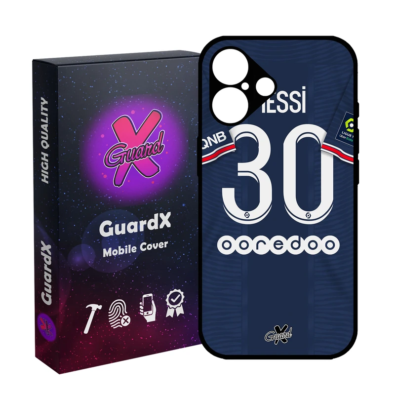 کاور گارد ایکس طرح Messi مدل 10356 مناسب برای گوشی موبایل اپل iPhone 16