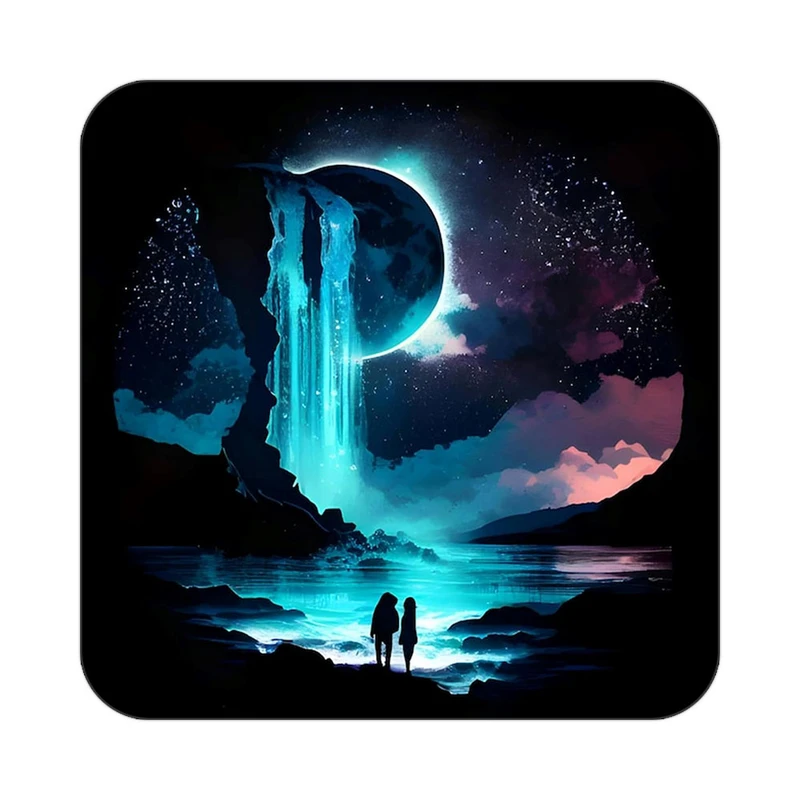 زیر لیوانی کاکتی مدل عاشقانه کد mp10517