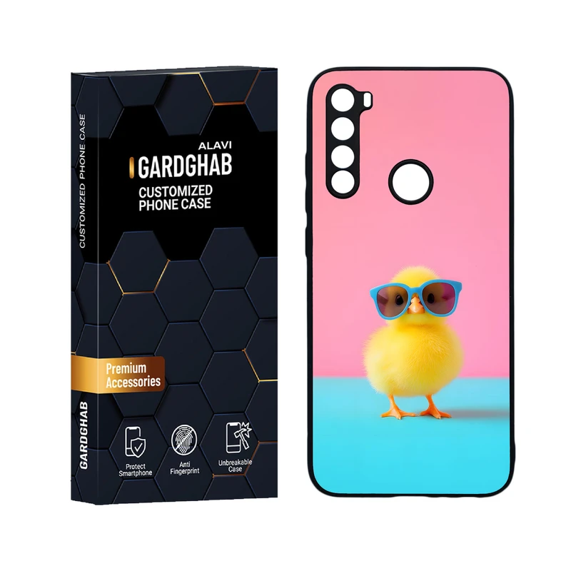 کاور گارد قاب علوی مدل دورژله ای فانتزی مناسب برای گوشی موبایل شیائومی Redmi Note 8