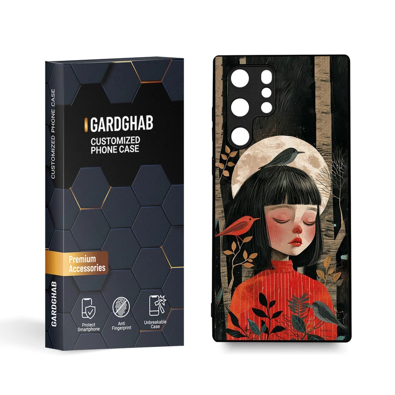 کاور گارد قاب مدل دخترانه مناسب برای گوشی موبایل سامسونگ Galaxy S22 Ultra