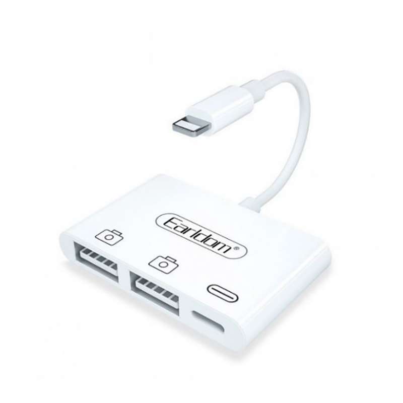 مبدل لایتنینگ به لایتنینگ / USB ارلدام مدل OT44