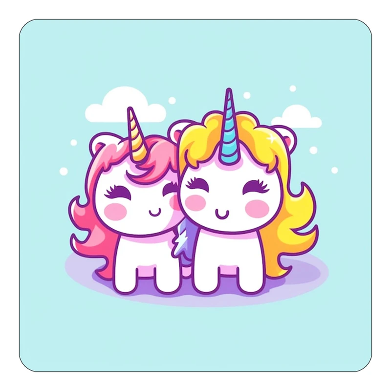 مگنت کاکتی طرح اسب تک شاخ و یونیکورن مدل mp30001