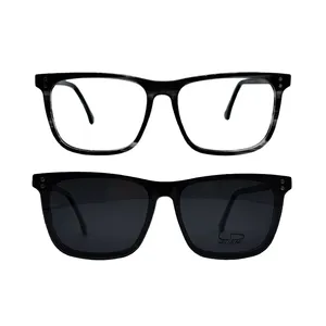 فریم عینک طبی مای کالرز مدل 5367c2 به همراه کاور آفتابی