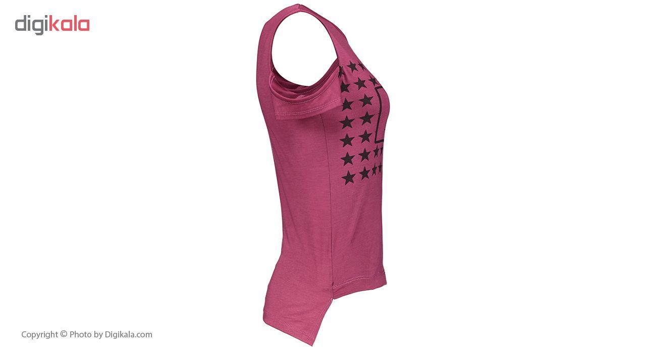 ست تی شرت و شلوار ورزشی زنانه مدل Star-ِD-BR - - 72