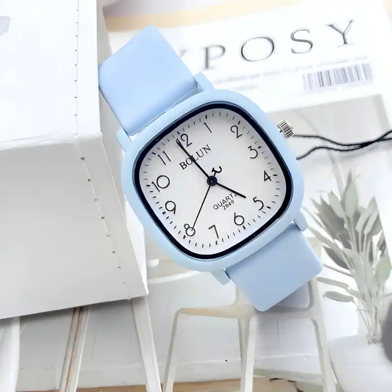 ساعت مچی عقربه ای بولون مدل بند پیو ضد حساسیت کد 7