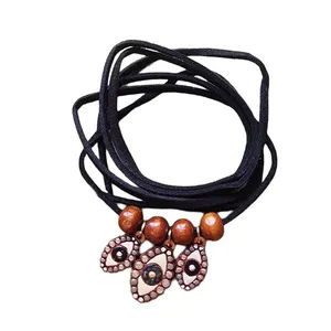 دستبند زنانه مدل گره ای طرح چشم کد HC380