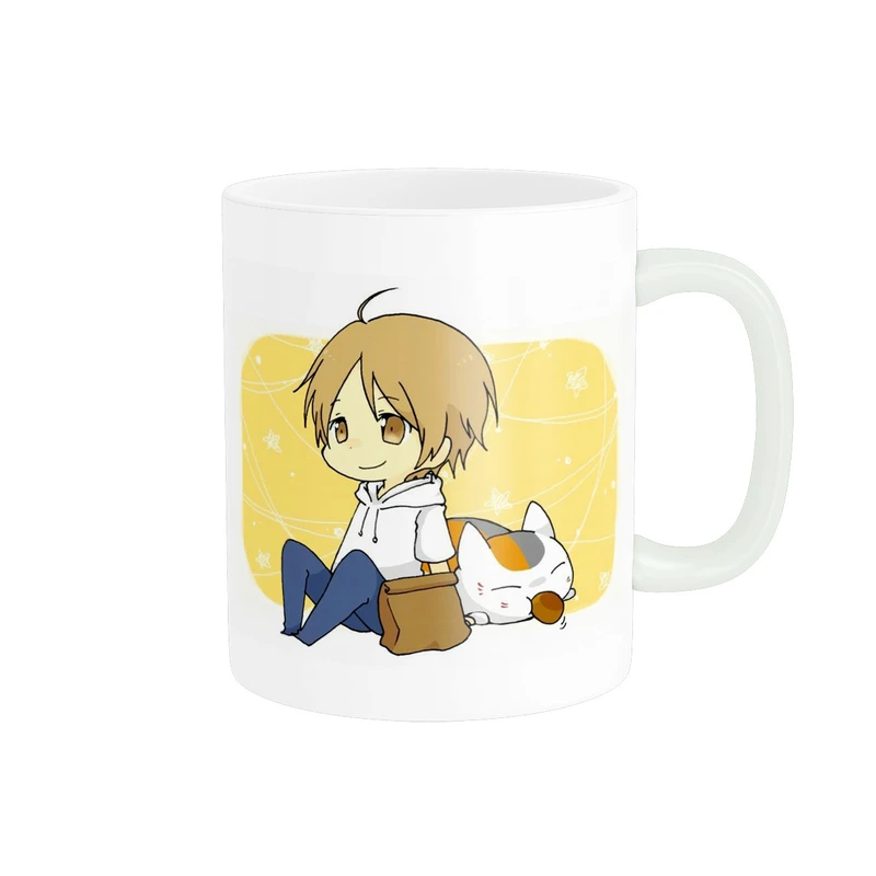 ماگ پادآفرین مدل انیمه ناتسومه کد 4452