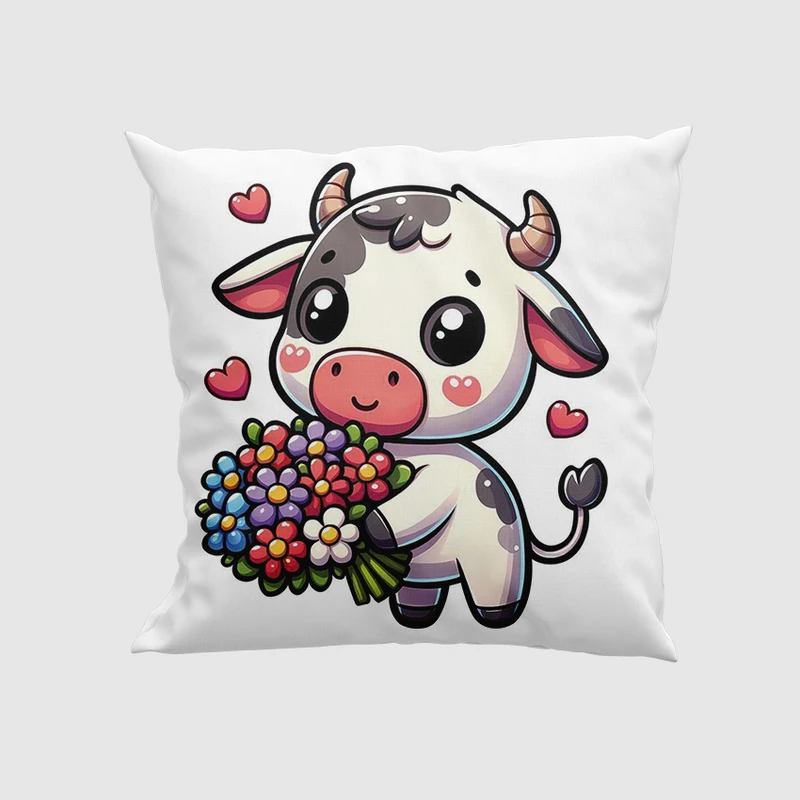 کوسن کودک پاد آفرین مدل گاو کد DKK883