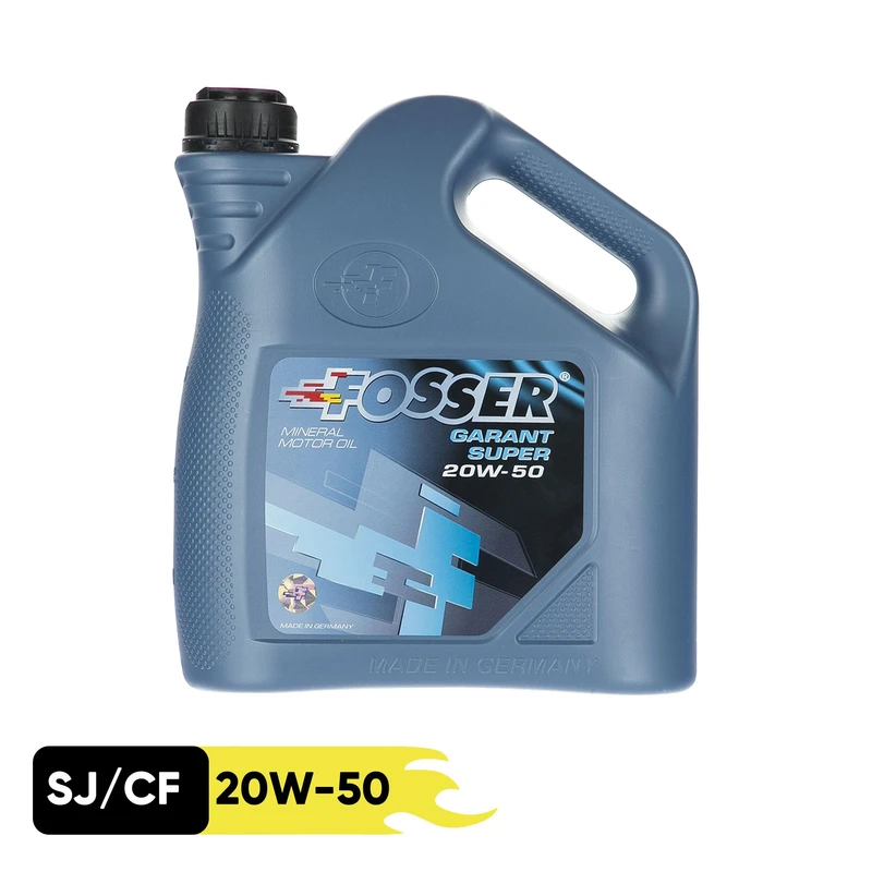 روغن موتور خودرو فوسر مدل Garant Super 20W-50 حجم 4 لیتر