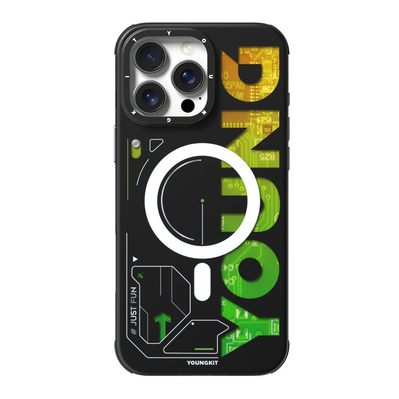 کاور یانگ کیت مدل Futuristic and Digital مناسب برای گوشی موبایل اپل iphone 16promax