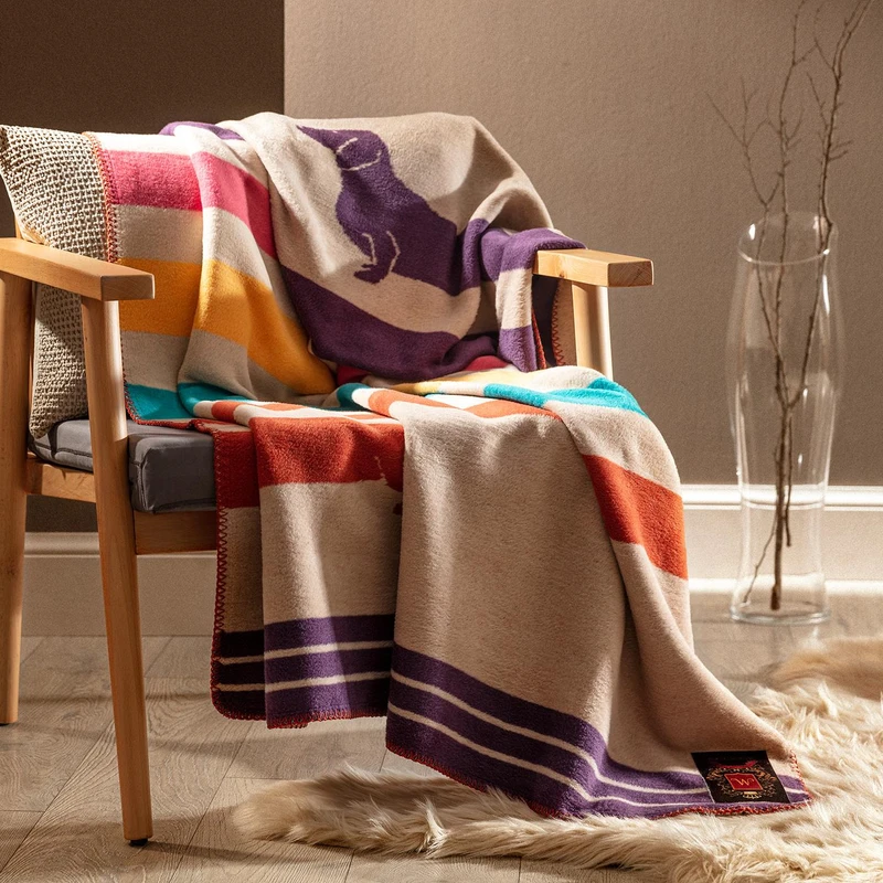 شال مبل مادام کوکو طرح Rowena سایز 130x170 سانتی متر