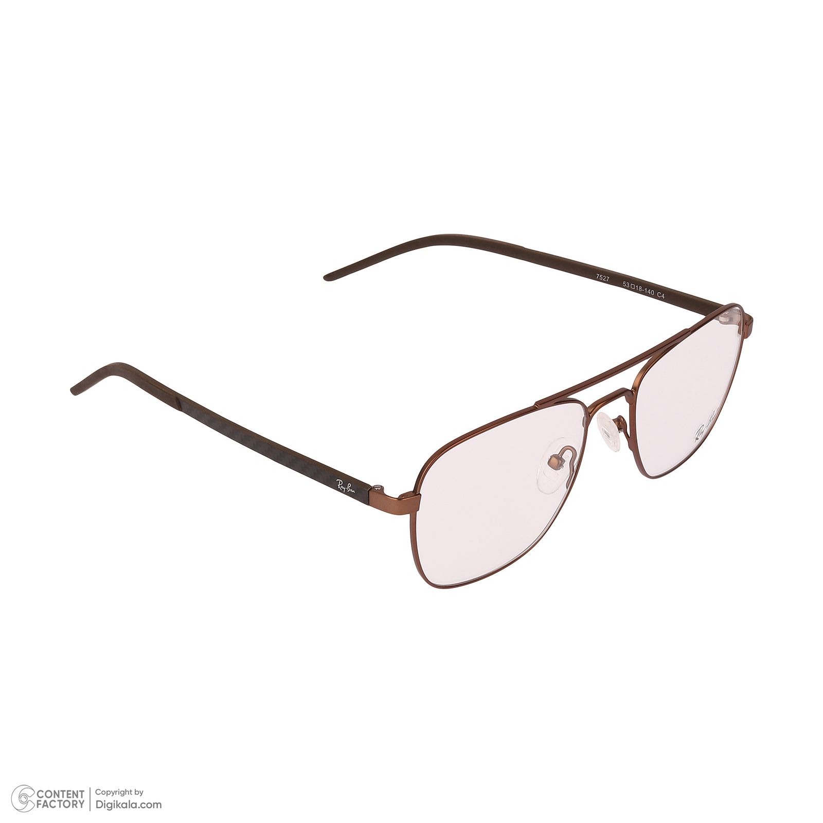 فریم عینک طبی خلبانی (Aviator) ری بن مدل 0RB7527-C4 مناسب برای انواع صورت -  - 4