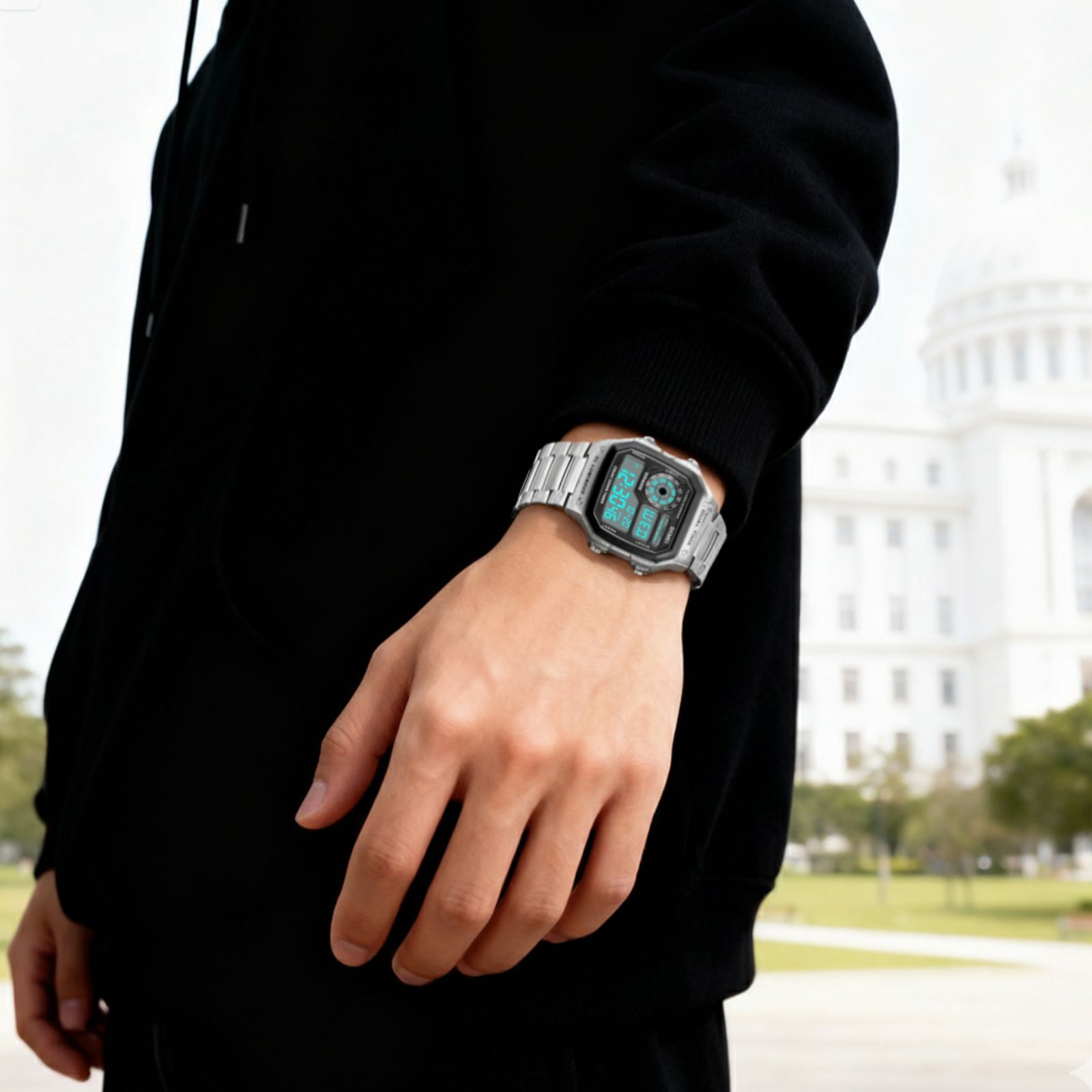 ساعت مچی دیجیتال اسکمی مدل 1335S - - 6