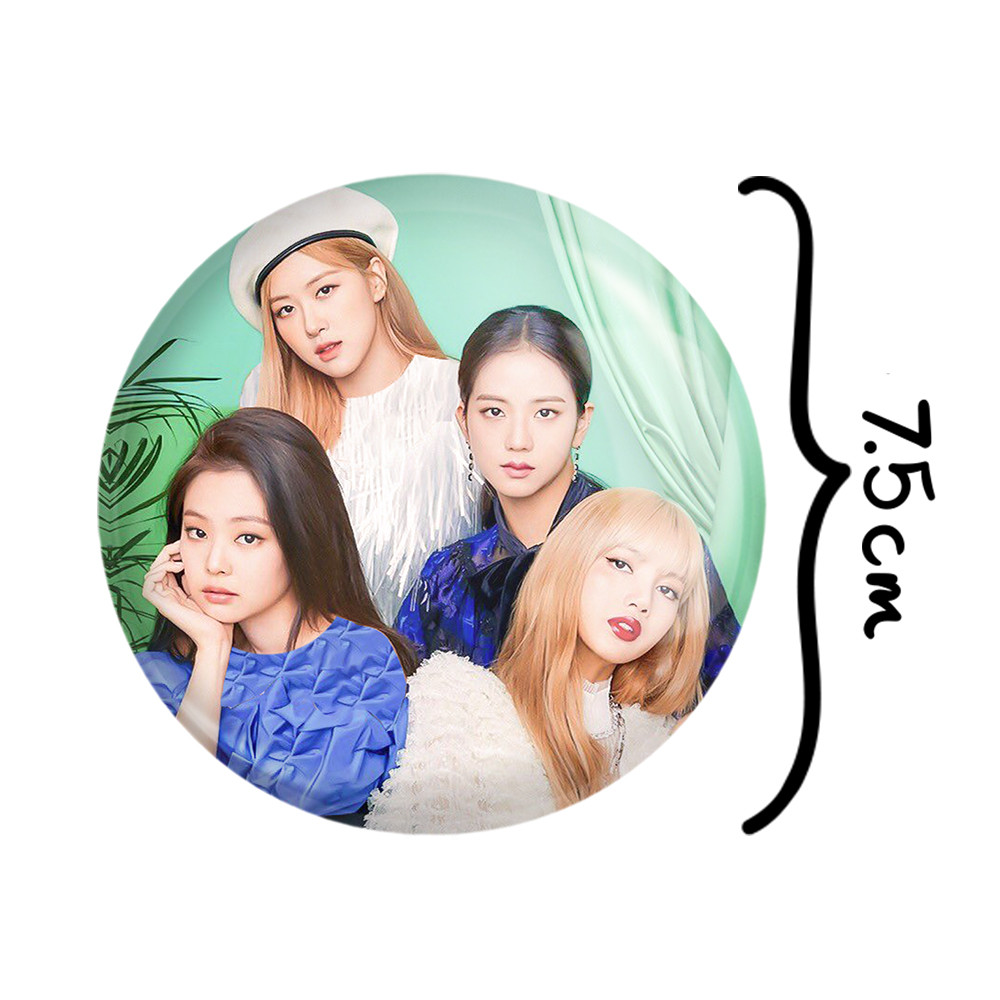 آینه جیبی خندالو مدل گروه بلک پینک Black Pink کد 14576 آینه جیبی خندالو مدل گروه بلک پینک Black Pink کد 14576