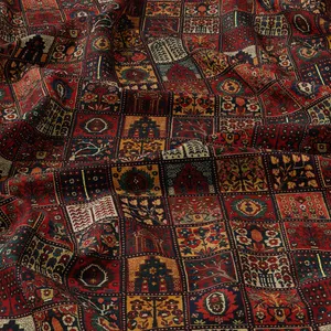 پارچه ملحفه عرض 1.4 متر مدل 3020 رنگ قرمز تیره