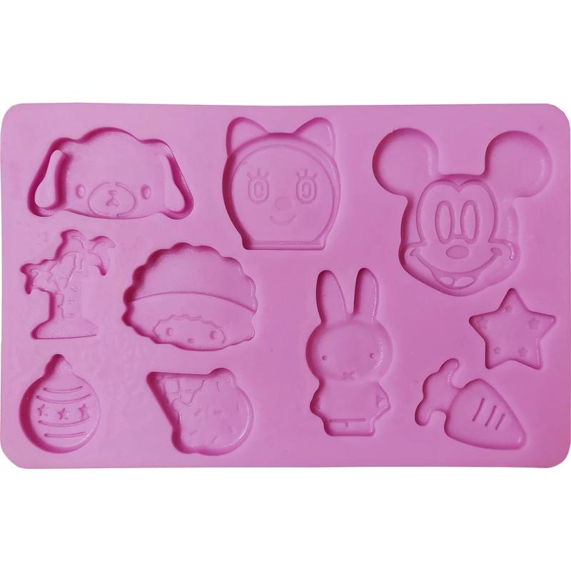 قالب مالد فوندانت مدل اشکال و کاراکتر های کودکانه کد 1