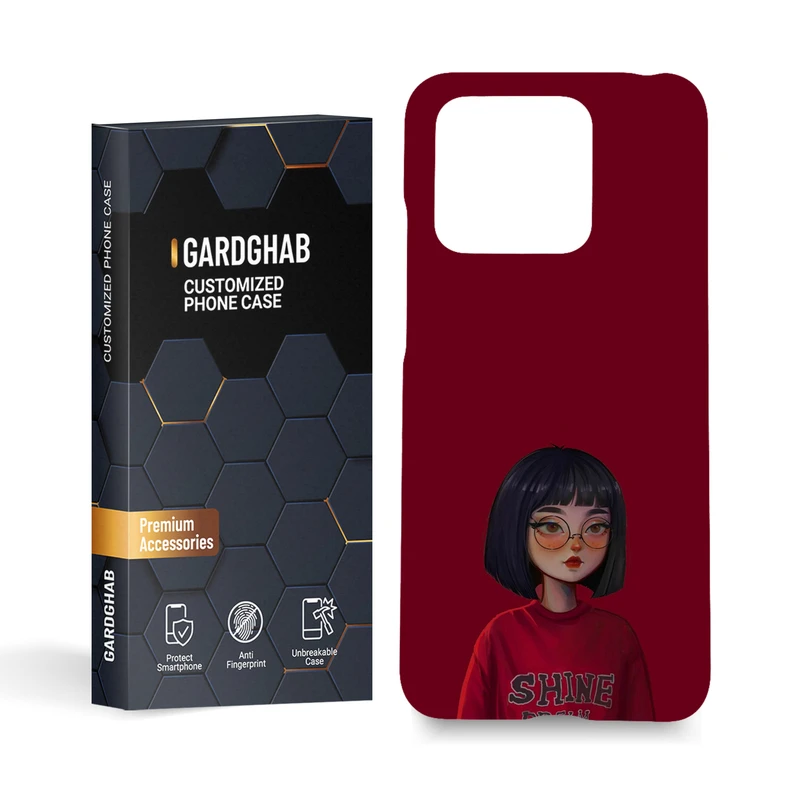  کاور گارد قاب مدل دخترانه مناسب برای گوشی موبایل شیائومی Redmi 10C