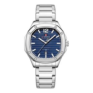 ساعت مچی عقربه‌ای کوارتز مردانه نیوی فورس مدل NF9243SBE