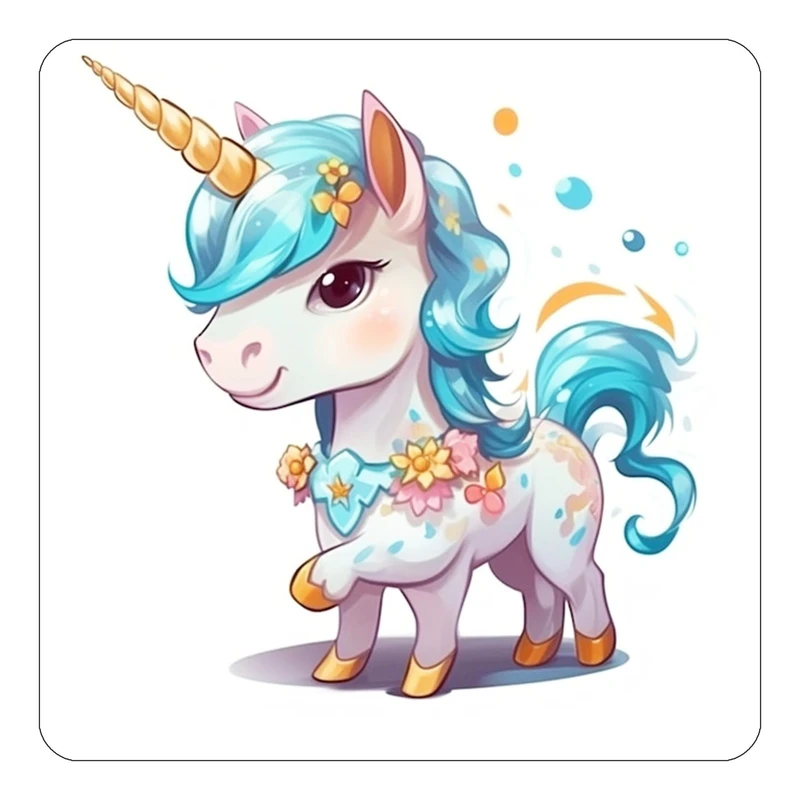 مگنت کاکتی طرح اسب تک شاخ و یونیکورن مدل mp29614