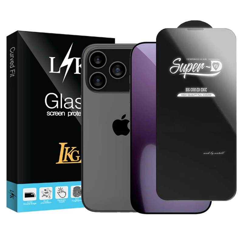 محافظ صفحه نمایش ال کا جی مدل Super-D LKK مناسب برای گوشی موبایل اپل iPhone 17 Pro