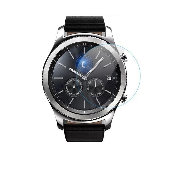 محافظ صفحه نمایش شیشه ای مدل تمپرد مناسب برای ساعت هوشمند سامسونگ مدل Gear S3 محافظ صفحه نمایش شیشه ای مدل تمپرد مناسب برای ساعت هوشمند سامسونگ مدل Gear S3