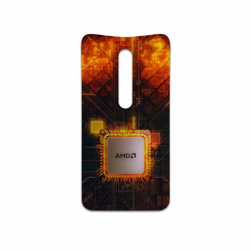 برچسب پوششی ماهوت مدل AMD Brand مناسب برای گوشی موبایل موتورولا Moto X Style