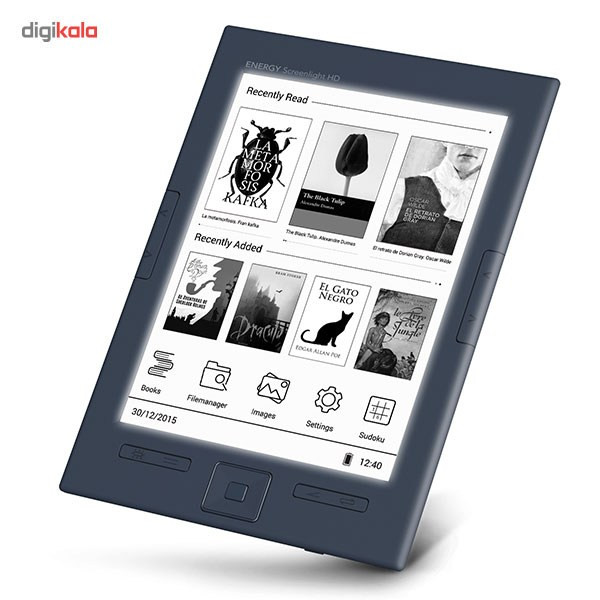 کتاب‌خوان انرژی‌سیستم مدل Energy Ereader Screenlight HD - ظرفیت 8 گیگابایت