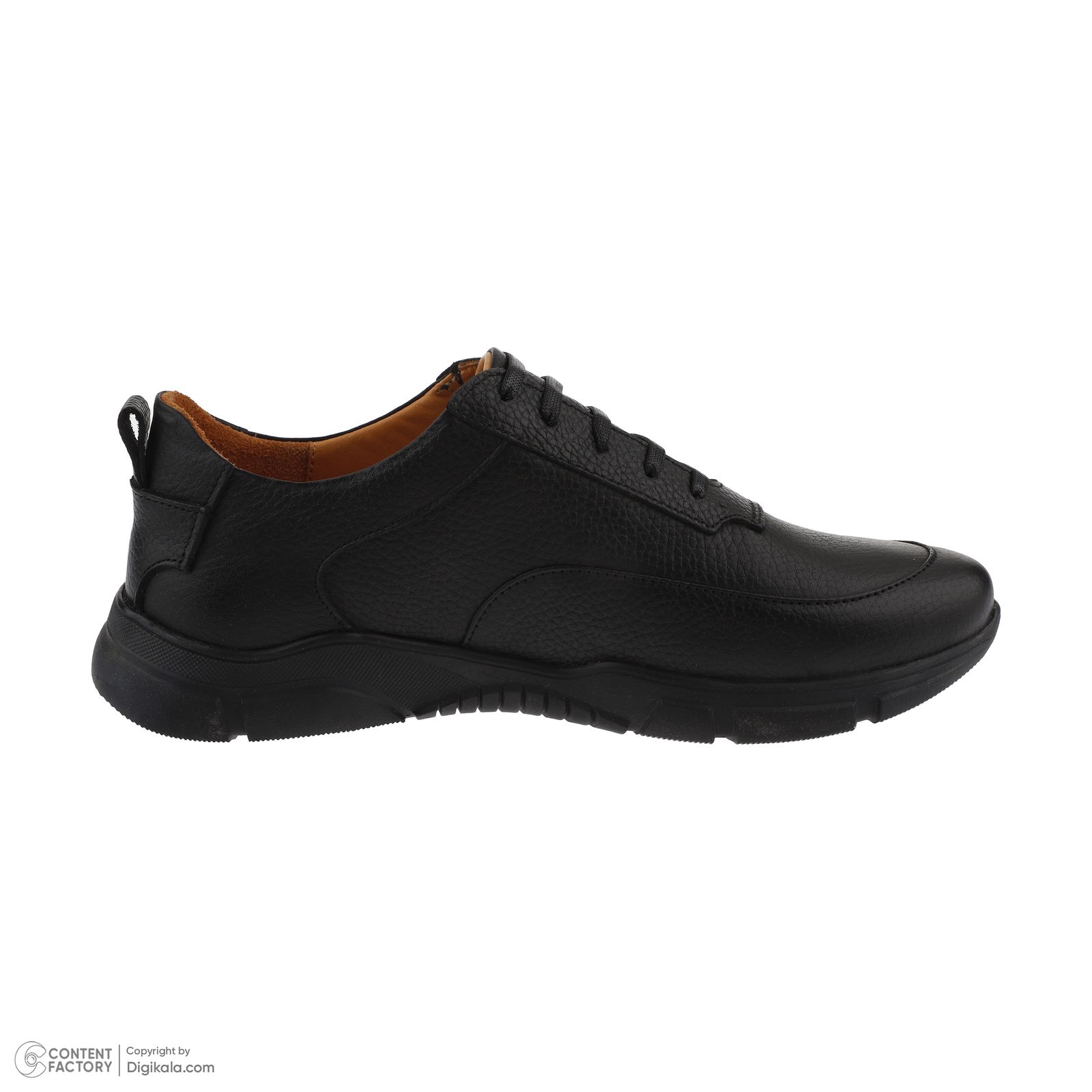 کفش روزمره مردانه کایا چرم مدل K200-black -  - 3