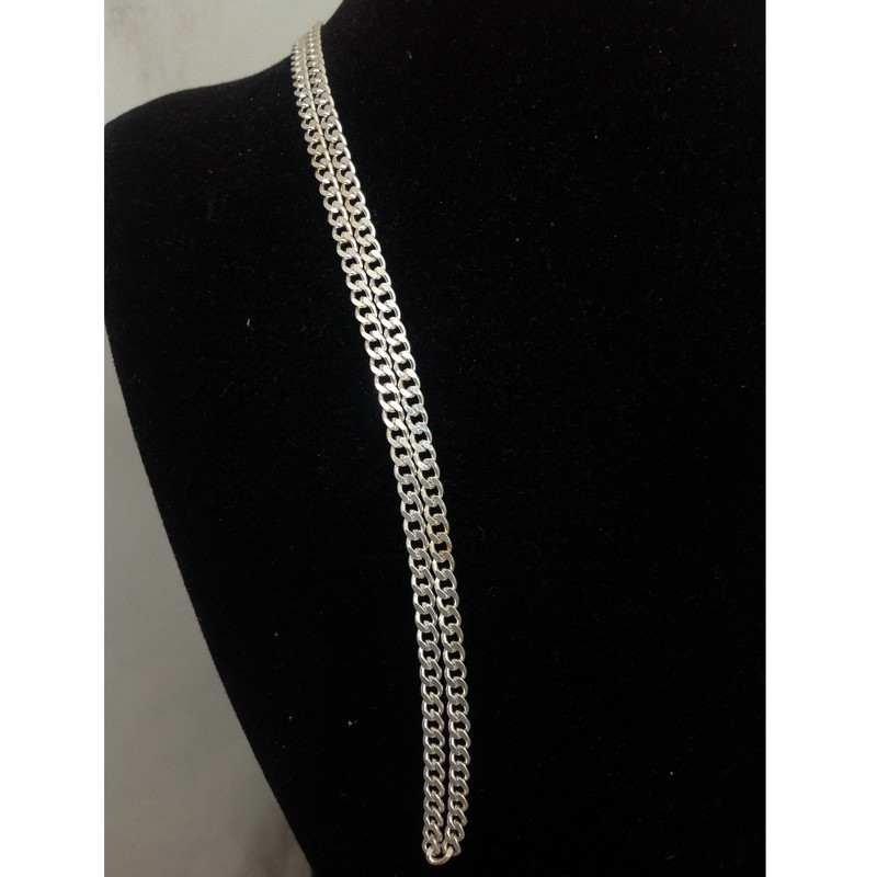 زنجیر نقره مردانه کد KRT11.30