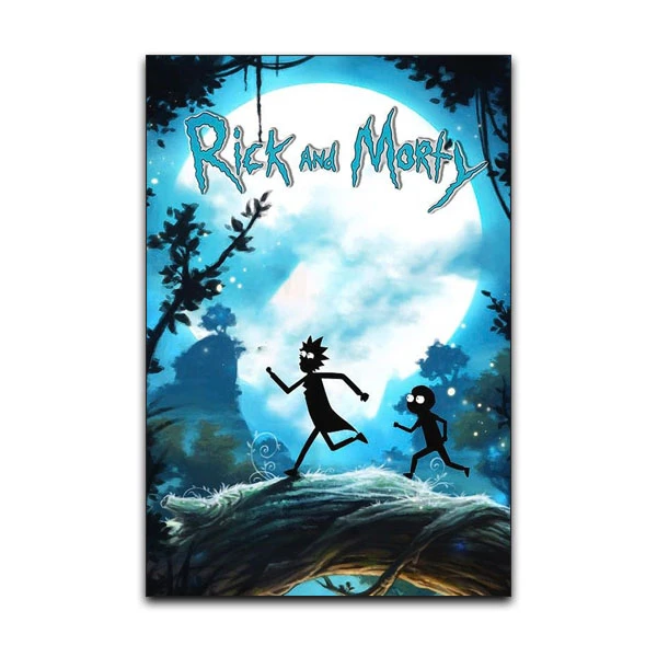 تابلو شاسی گوفی مدل انیمیشن ریک و مورتی طرح Rick and Morty Horror کد DWA52