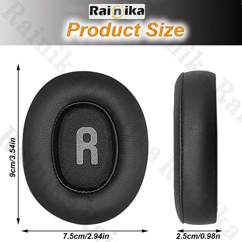 پد گوشی هدفون رینیکا مدل Tune720 مناسب برای هدفون جی بی ال JBL Tune 700 BT/ 710 BT/ 720 BT/ 750 (BTNC) / 760 (NC) / 770 (NC)