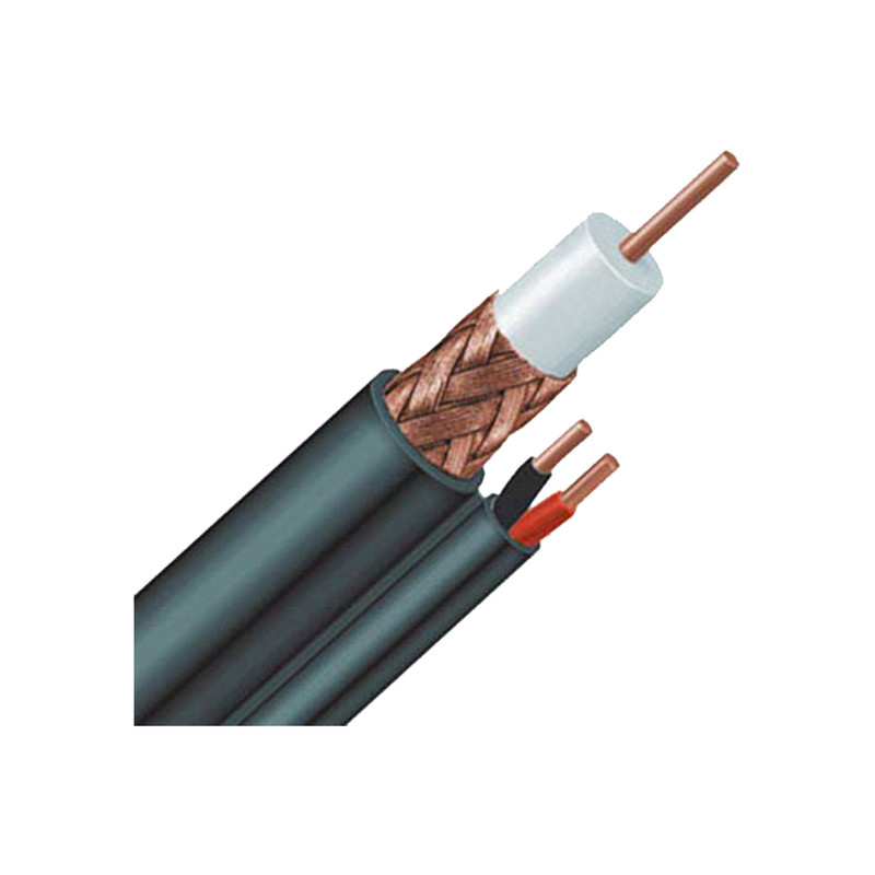 کابل RG59 ترکیبی مدل سیمس RG 0.7-96-0.5 طول 100متر