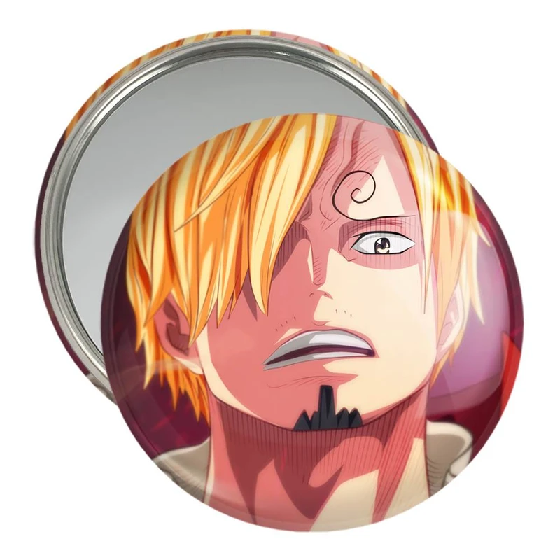 آینه جیبی خندالو مدل سانجی انیمه وان پیس One Piece  کد 11416