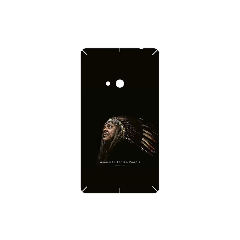 برچسب پوششی ماهوت مدل Portrait of an Indian Man مناسب برای گوشی موبایل نوکیا Lumia 625