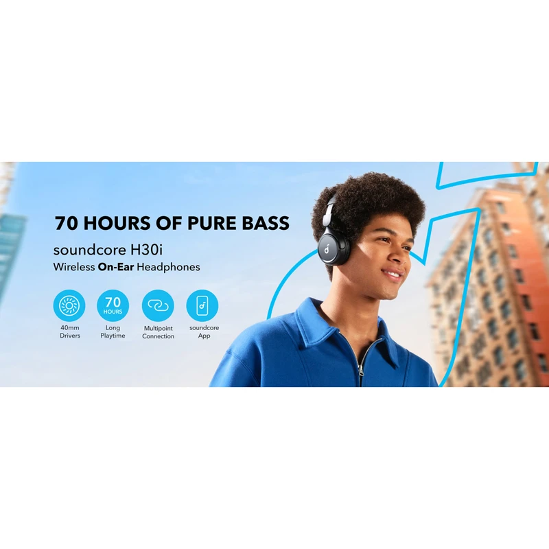 عکس شماره 10 : هدفون بی سیم انکر مدل h30i