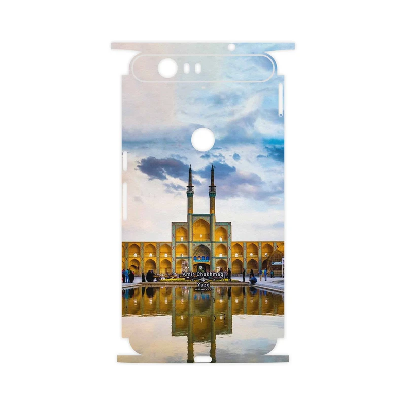 برچسب پوششی ماهوت مدل Amir Chakhmaq Square Yazd-FullSkin مناسب برای گوشی موبایل گوگل Nexus 6P