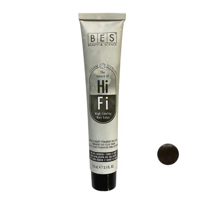 رنگ مو بس شماره 4.1 حجم 100 میلی لیتر رنگ قهوه ای دودی