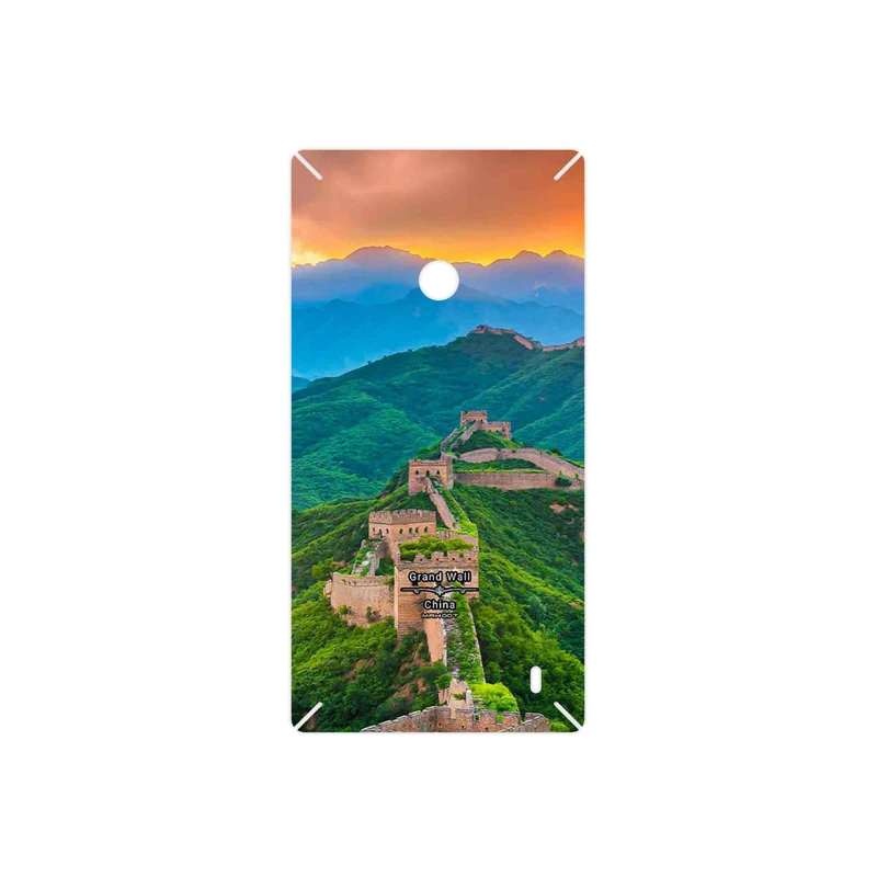 برچسب پوششی ماهوت مدل China Grand Wall مناسب برای گوشی موبایل نوکیا Lumia 520