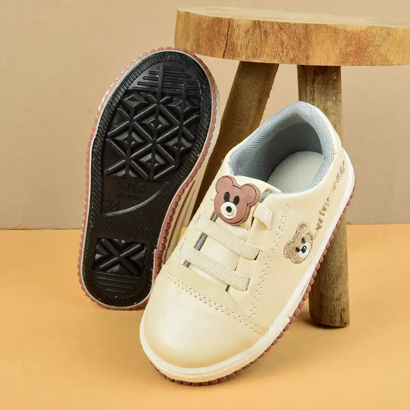 کفش راحتی  مدل تدی خرسی بند کشی کد  CR.3598