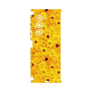 MAHOOT Yellow_Flower-FullSkin Cover Sticker for Samsung Galaxy Z Fold 5