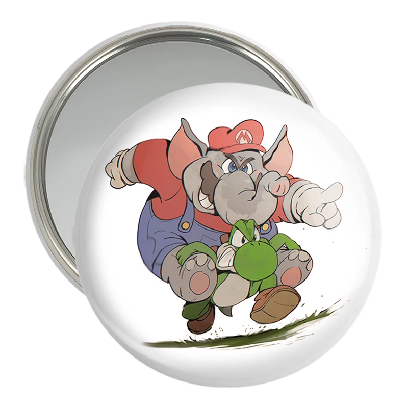 آینه جیبی خندالو مدل (Mario) بازی سوپر ماریو کد 31526