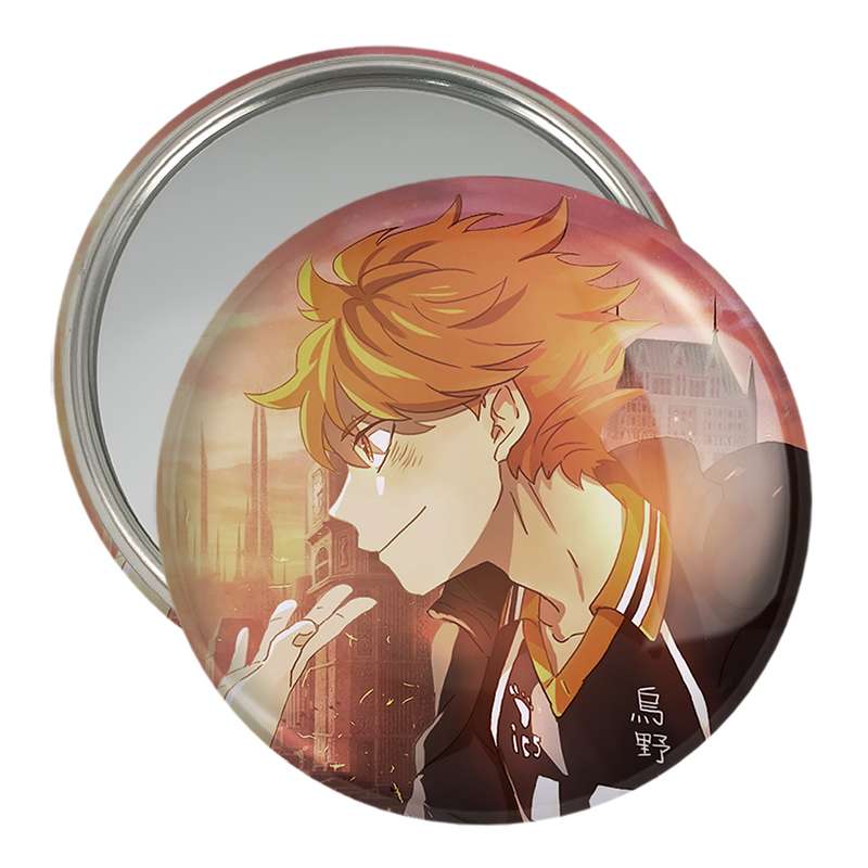 آینه جیبی خندالو مدل هیناتا شویو انیمه هایکیو Haikyu  کد 17758